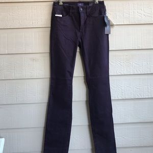 NYDJ Slimming Fit Deep Violet Plum Jeans